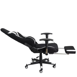 Scaun gaming de birou model  OFF 296 Negru/Alb