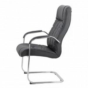 Scaun vizitatori OFF8115 NEGRU