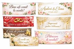 Banner Personalizat Nunta