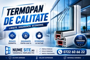 Banner Personalizat Termopane model 03