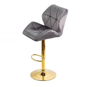 scaun de bar baza auriu abs148