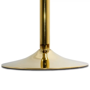 scaun de bar baza auriu abs148