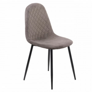 gri SCAUN DE BUCATARIE DIN CATIFEA BUC237X