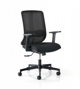 Scaun Ergonomic Vertigo operativ, cu mesh si spatar, sezut tapitat textil