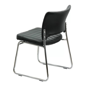 Scaun pentru vizitatori, model HRC613 negru