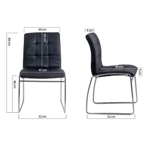 scaun de asteptare hrc620 negru