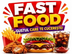 Banner Personalizat Fast Food model 09