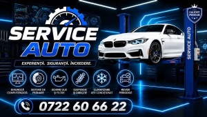 Banner Personalizat Service Auto Model 06