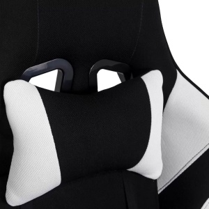 Scaun gaming de birou model  OFF 296 Negru/Alb