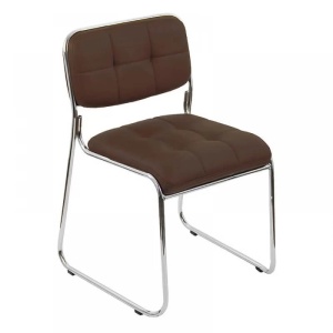Scaun sala de asteptare, model HRC608 maro