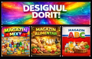 Banner Personalizat Magazin Mixt model 08