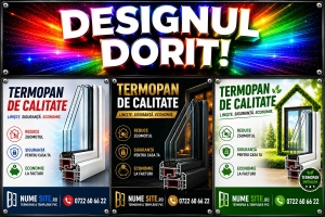 Banner Personalizat Termopane model 07