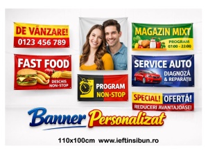 Banner Publicitar 100x100 cm