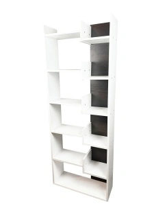 Etajera living Haby, alb, 61x22x162 cm