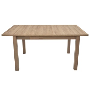Masa extensibila living/bucatarie Maxine 5 , sonoma/stejar alb, 80x120/150 cm