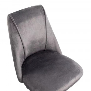 SCAUN DE BIROU ELEGANT DIN CATIFEA SI BAZA AURIE OFF 642
