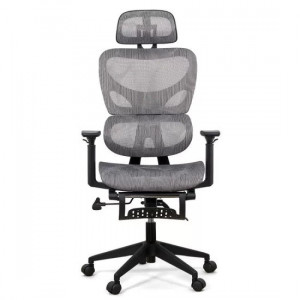 Scaun ergonomic multifunctional cu brate rabatabile SYYT 9508 GRI - Img 4