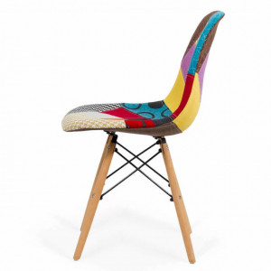 Scaun living multicolor tip scoica BUC 232C