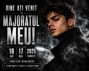 Banner Majorat Băiat Model 17 Urban Luxury | ieftinsibun.