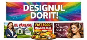 Banner Personalizat 100x100 cm - Img 3