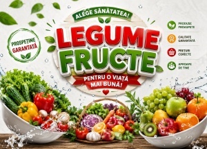 Banner Personalizat Legume Fructe model 09