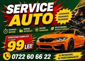 Banner Personalizat Service Auto model 02