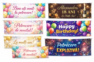 Banner Personalizat Zi de Nastere