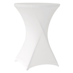 husa elastica masa cocktail, alba