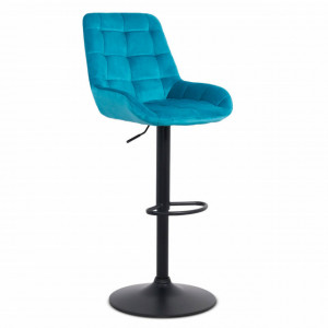 scaun de bar catifea abs1453 TURCOAZ