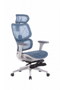 Humantech gri deschis alb scaun ergonomic