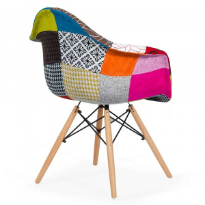 SCAUN PATCHWORK BUC 243 MULTICOLOR