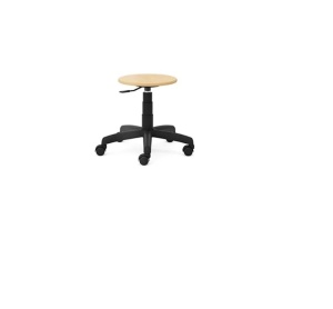 Scaun laborator fără spătar, model Labor Wood