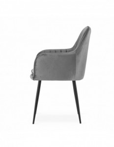 Scaun living Tida, Gri 58x56x86 cm