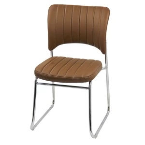 Scaun pentru vizitatori, model HRC613 maro