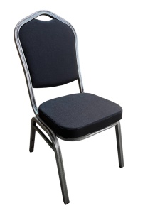 SCAUN negru stofa uni conferinta