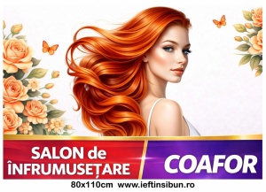 Banner Personalizat Coafor