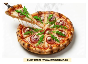 Banner "Pizzerie" personalizat, 80x110 cm