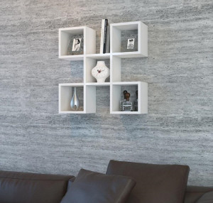 Raft de perete geometric Nora
