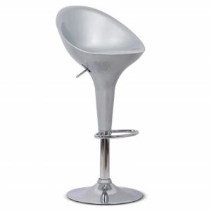 scaun bar abs 105 gri argintiu