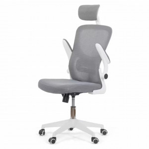 Scaun birou ergonomic cu spatar inalt si cotiere rabatabile OFF 336 GRI