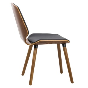 Scaun de bucatarie/cafenea cu picioare lemn BUC019 Negru