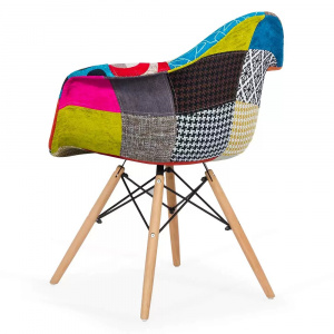 SCAUN PATCHWORK BUC 243 MULTICOLOR