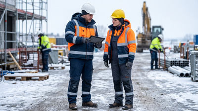 Salopete de Lucru și Geci de Iarnă: Ghid pentru Sezonul Rece conform Normelor de Protecție