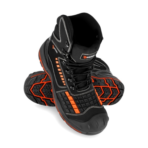 Bocanci de protectie S3 SR FO piele nubuck design T-Rex