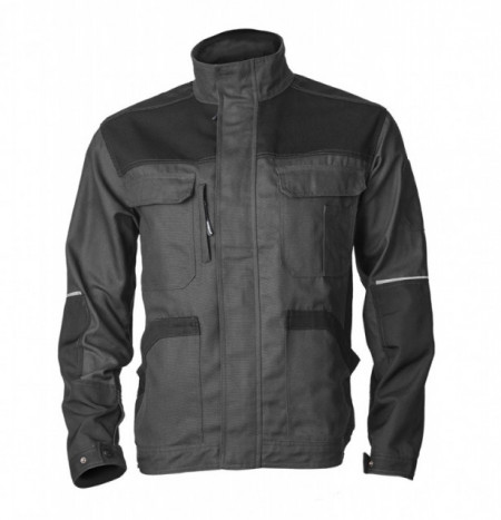 Jacheta de lucru Smart cu insertii Cordura, gri, bej