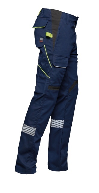 Pantaloni flexibili de lucru bleumarin rezistenti in orice domeniu
