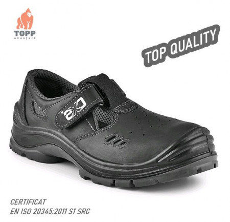 Pantofi de lucru cu scai tip sandale S1 La comanda