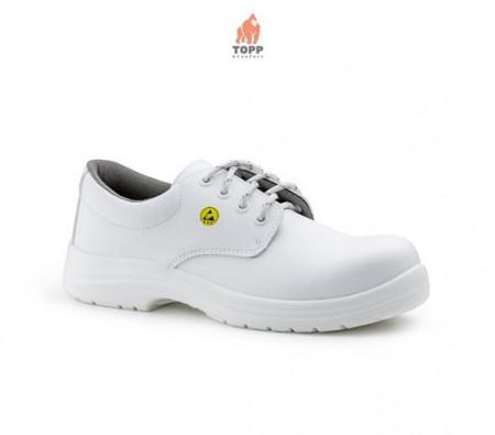 Pantofi de protectie albi S2 pentru domeniul medical, sanitar, spital, alimentar