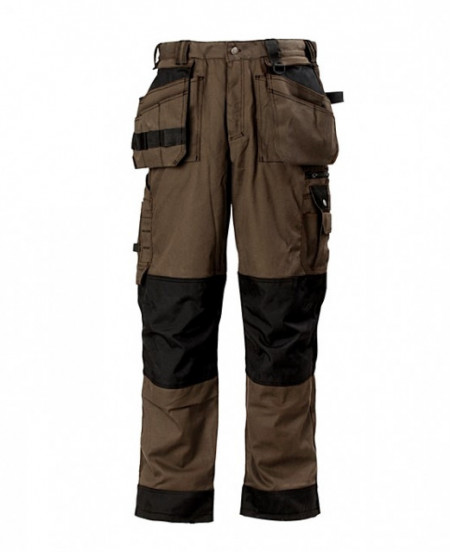 Pantaloni lucru Bound rezistenti - maro Lichidare XL