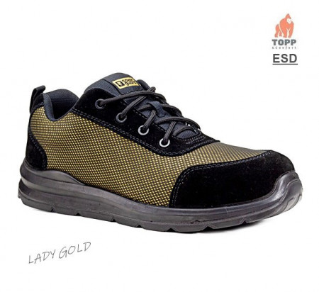 Pantofi protectie femei GOLD S1P ESD